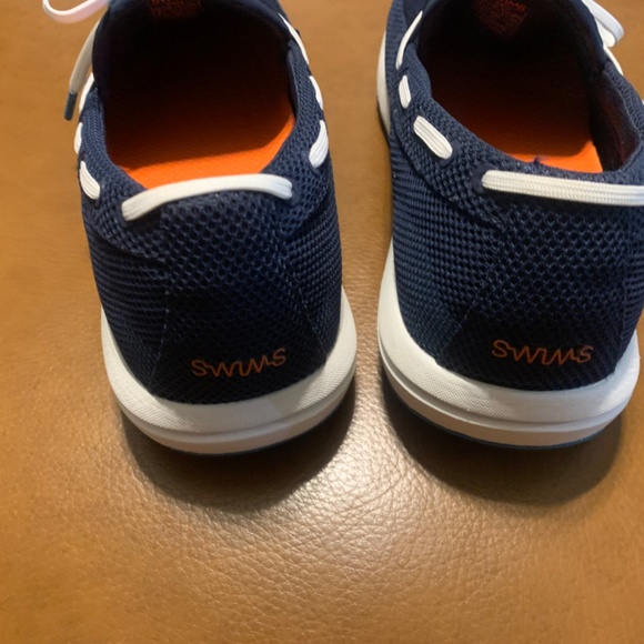 SWIMS-navy boat shoes - Picture 3 of 4